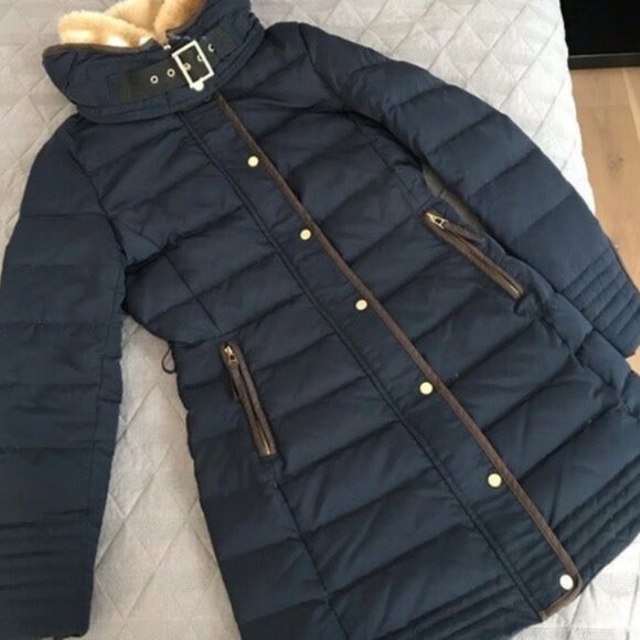 Zara Semi-Long Puffer Anorak - Picture 2 of 9